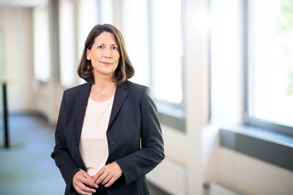Daniela Schmitt, Ministerin für Wirtschaft, Verkehr, Landwirtschaft und Weinbau in Rheinland-Pfalz
